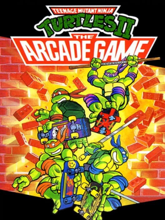 Обложка Teenage Mutant Ninja Turtles II: The Arcade Game
