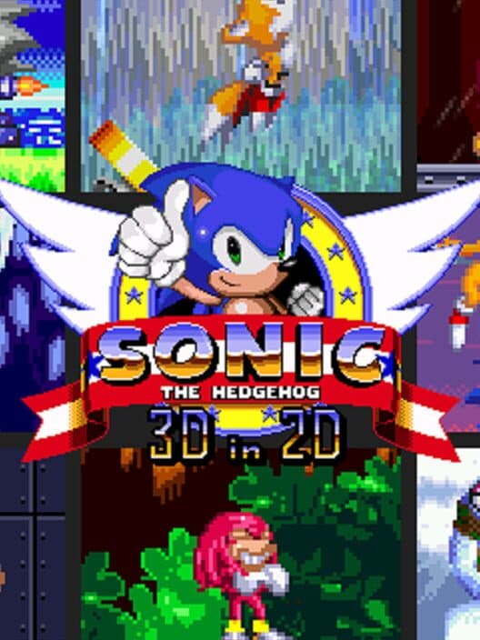 Обложка Sonic 3D in 2D