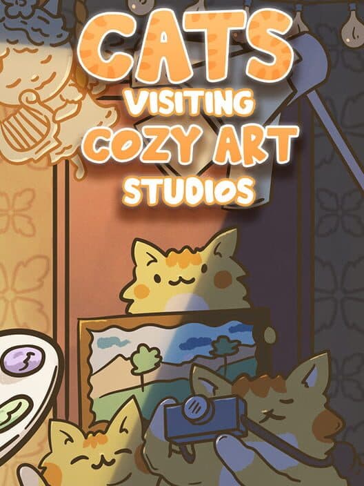 Обложка Cats Visiting Cozy Art Studios