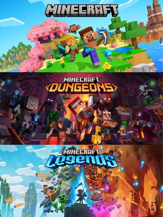 Обложка Minecraft Triple Bundle