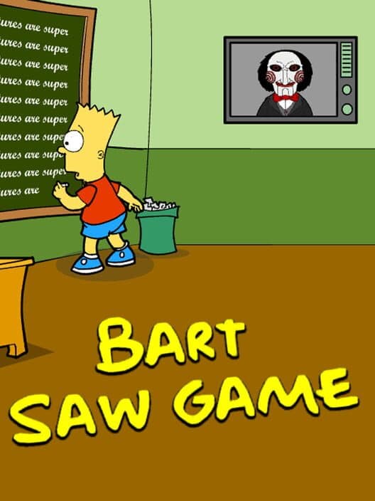 Обложка Bart Simpson Saw Game