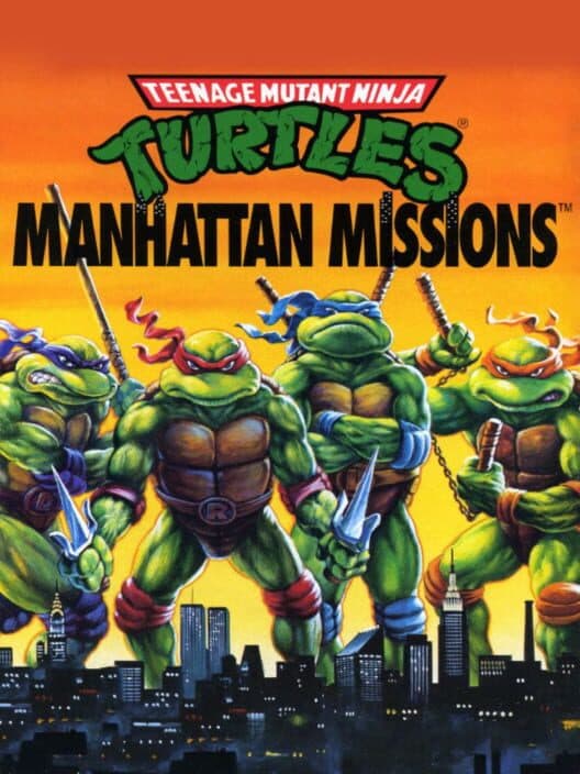 Обложка Teenage Mutant Ninja Turtles: Manhattan Missions