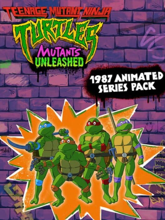 Обложка Teenage Mutant Ninja Turtles: Mutants Unleashed - 1987 Animated Series Pack