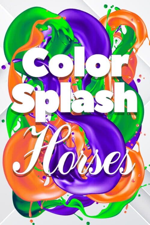 Обложка Color Splash: Horses