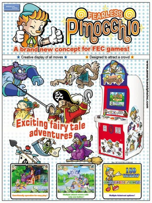 Обложка Fearless Pinocchio