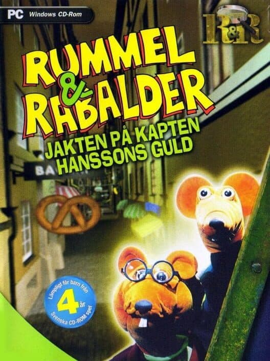Обложка Rummel & Rabalder: Jakten på Kapten Hanssons Guld