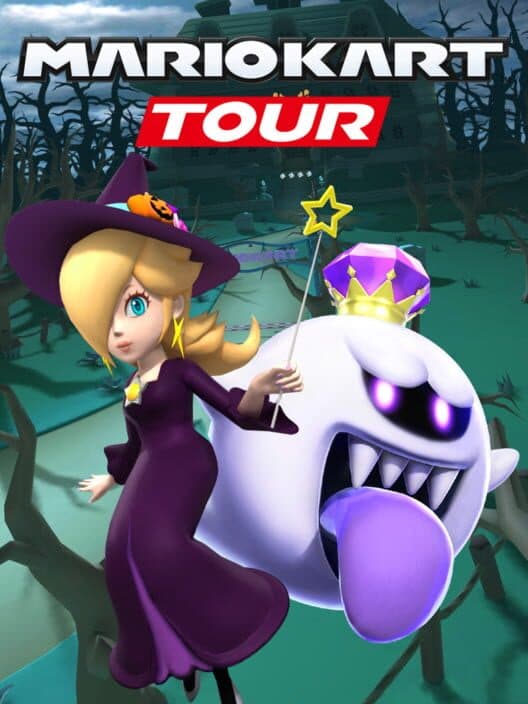 Обложка Mario Kart Tour: Halloween Tour