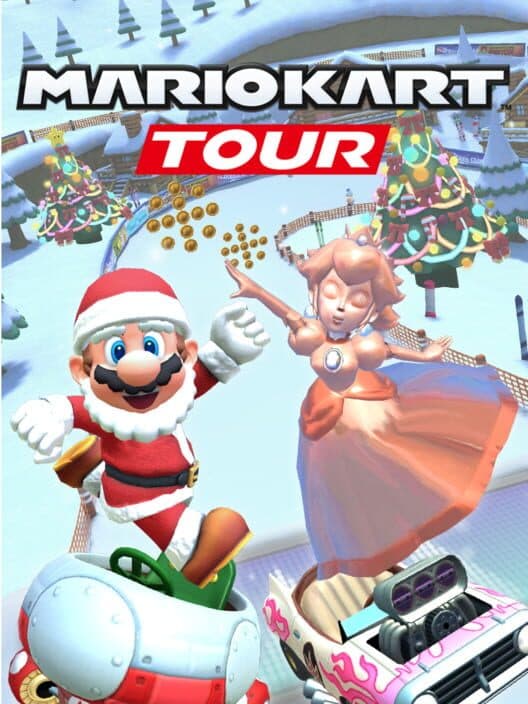 Обложка Mario Kart Tour: Winter Tour