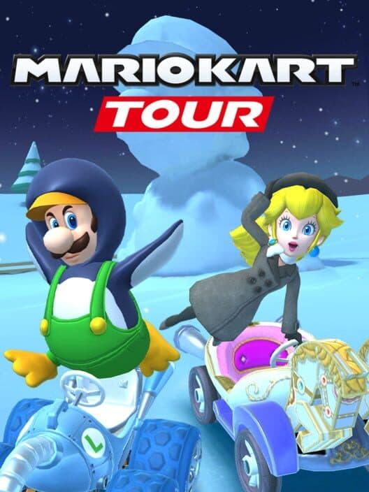 Обложка Mario Kart Tour: Ice Tour