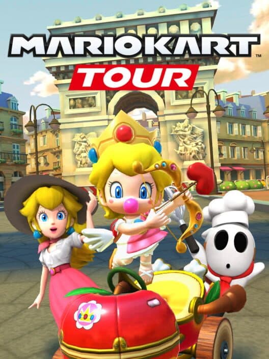 Обложка Mario Kart Tour: Valentine's Tour