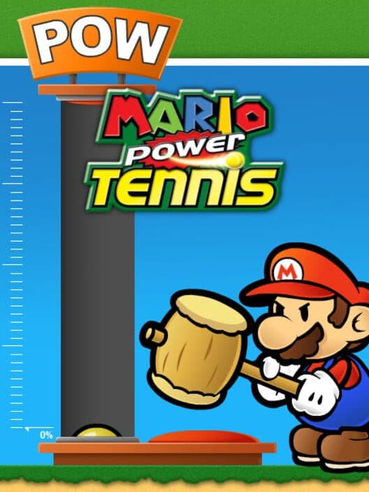 Обложка Mario Power Tennis: Hammer Power