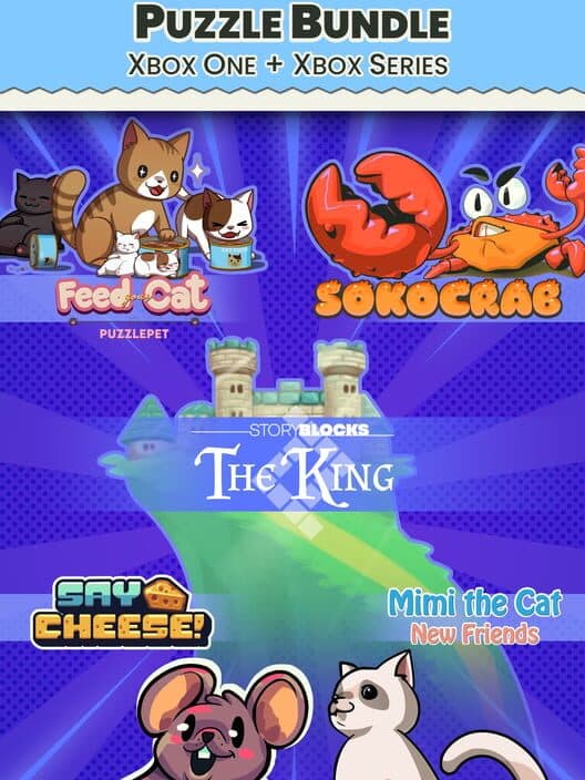 Обложка Cats Games + Say Cheese! + Soko Games