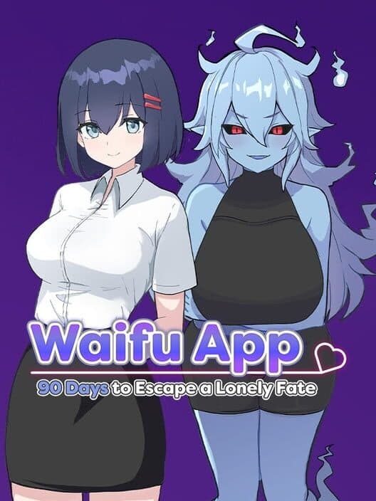 Обложка Waifu App: 90 Days to Escape a Lonely Fate