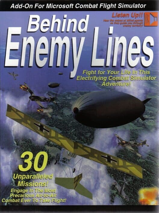 Обложка Microsoft Combat Flight Simulator: WWII Europe Series - Behind Enemy Lines