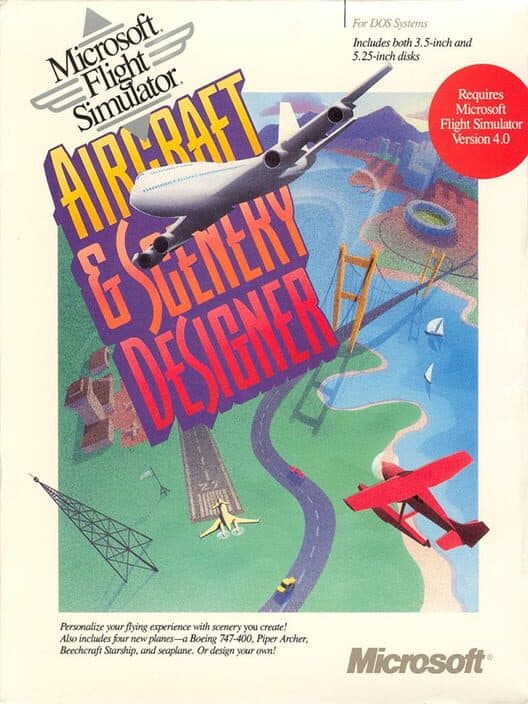 Обложка Microsoft Flight Simulator 4.0: Aircraft & Scenery Designer