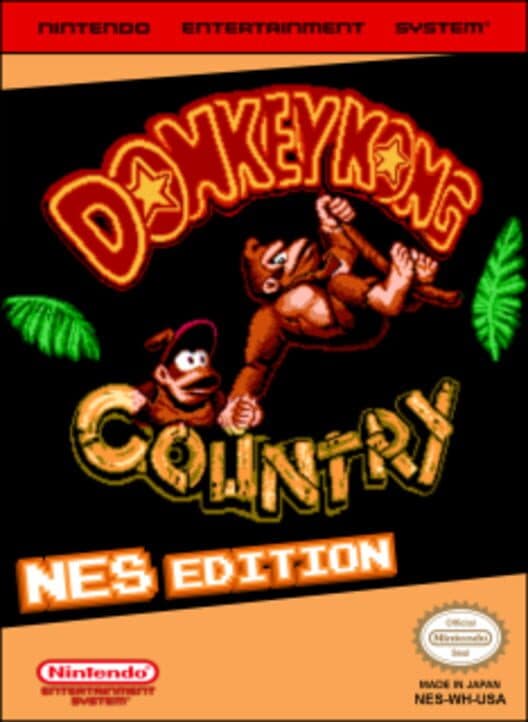 Обложка Donkey Kong Country NES Edition