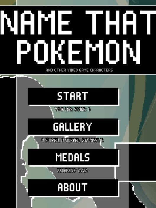 Обложка Name That Pokemon