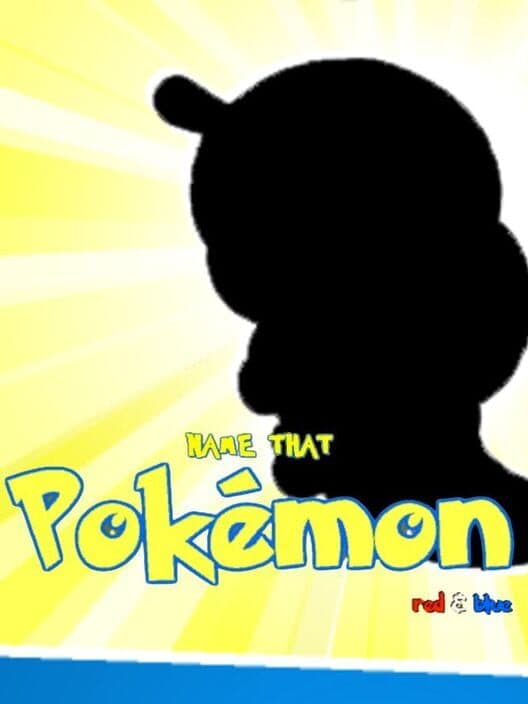 Обложка Name That Pokémon: Red & Blue