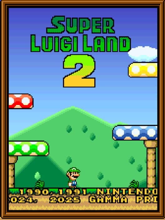 Обложка Super Luigi Land 2