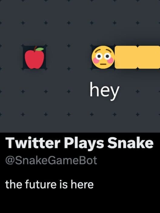 Обложка Twitter Plays Snake