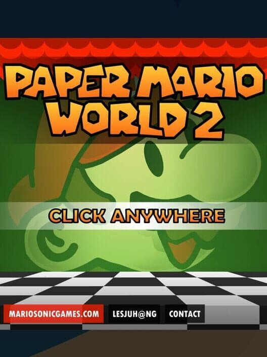 Обложка Paper Mario World 2