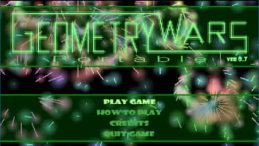 Обложка Geometry Wars Portable