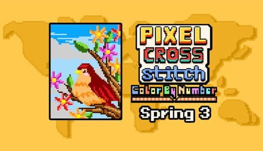 Обложка Pixel Cross Stitch: Color by Number - Spring Pack 3