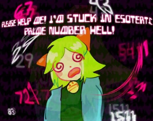 Обложка Please Help Me! I'm Stuck In Esoteric Prime Number Hell!