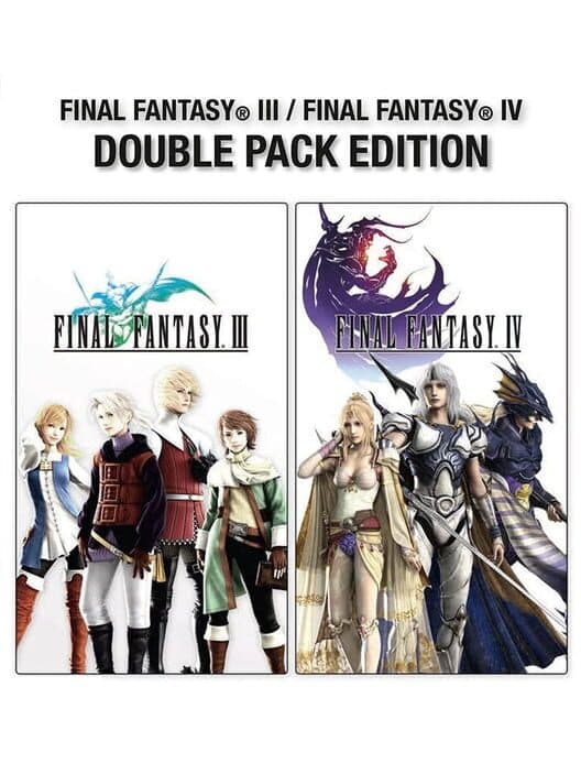 Обложка Final Fantasy III + Final Fantasy IV: Double Pack Edition