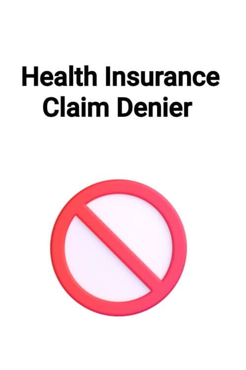 Обложка Health Insurance Claim Denier