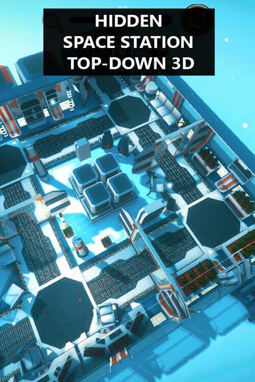 Обложка Hidden Space Station Top-Down 3D