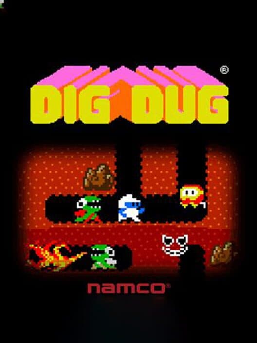 Обложка Dig Dug
