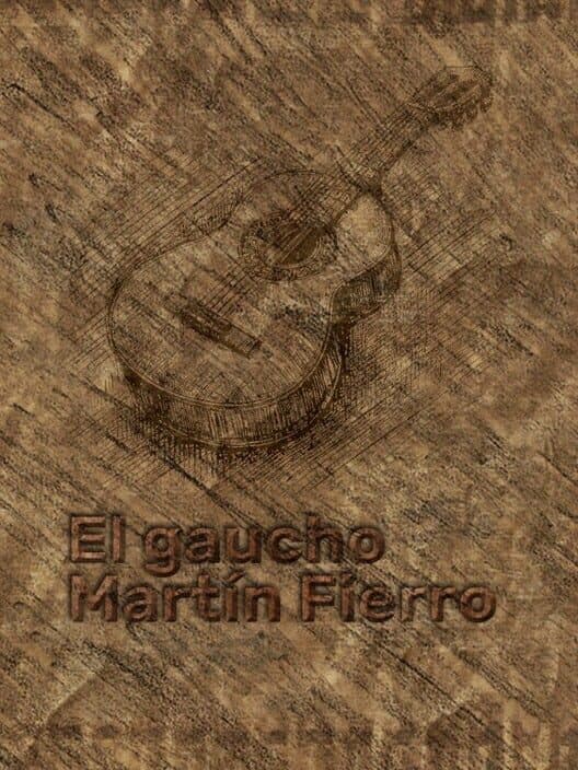 Обложка El gaucho Martín Fierro