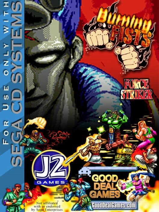 Обложка Burning Fists: Force Striker