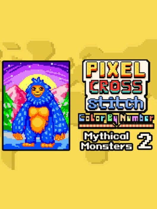 Обложка Pixel Cross Stitch: Color by Number - Mythical Monsters Pack 2