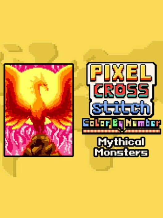 Обложка Pixel Cross Stitch: Color by Number - Mythical Monsters Pack