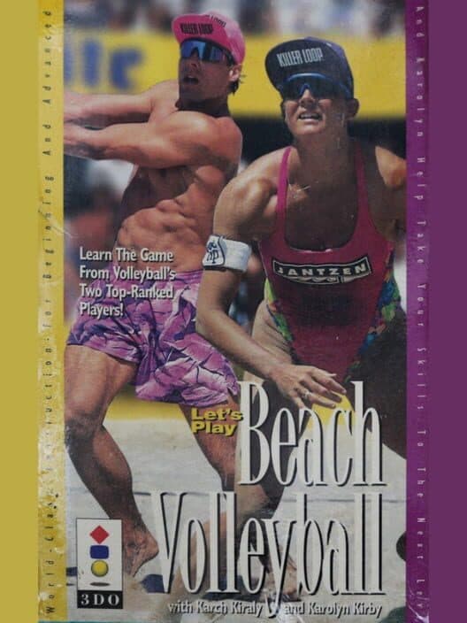 Обложка ESPN Let's Play Beach Volleyball