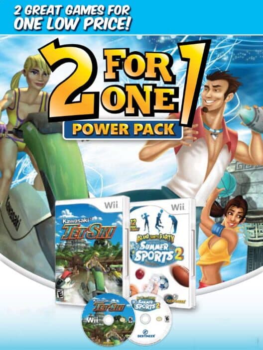 Обложка 2 for one 1 Power Pack I Kawasaki Jet Ski / Summer Sports 2: Island Sports Party
