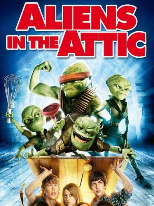 Обложка Aliens in the Attic