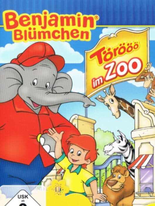 Обложка Benjamin Blumchen: Torooo im Zoo