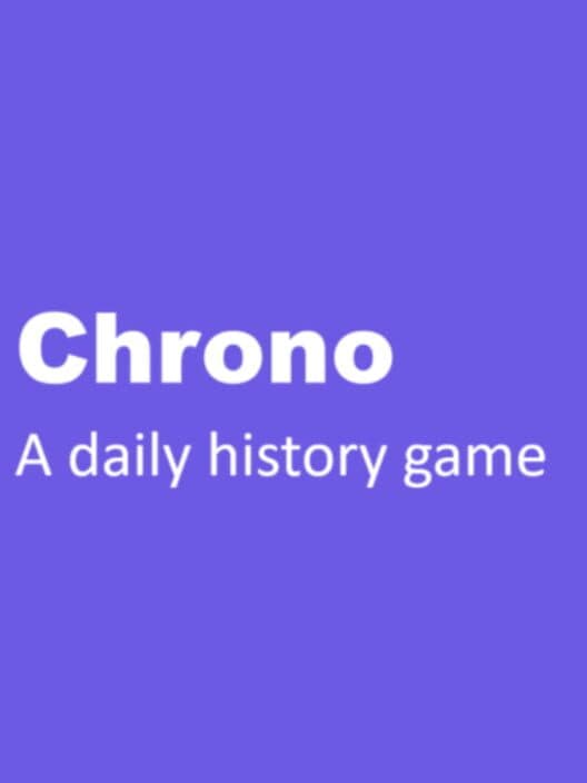 Обложка Chrono