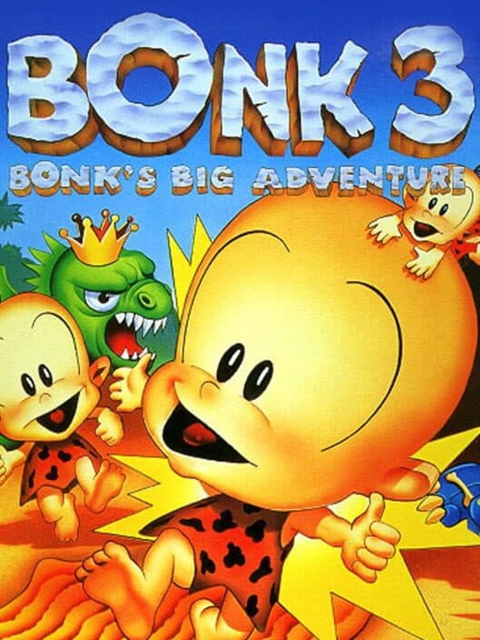 Обложка Bonk 3: Bonk's Big Adventure
