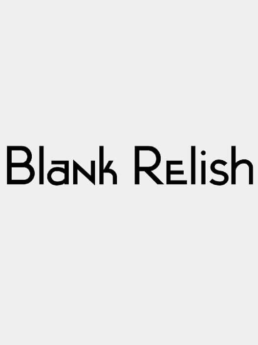 Обложка Blank Relish