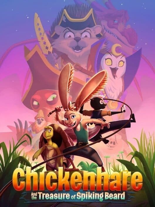 Обложка Chickenhare and the Treasure of Spiking-Beard