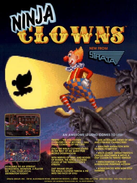 Обложка Ninja Clowns