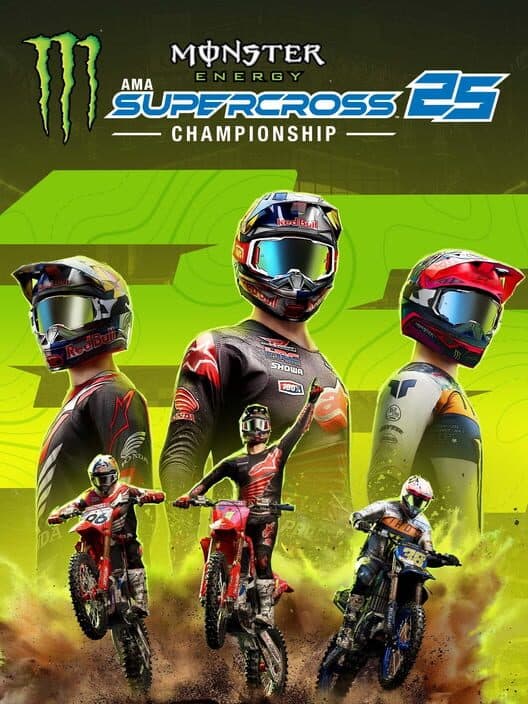 Обложка Monster Energy Supercross 25: The Official Video Game