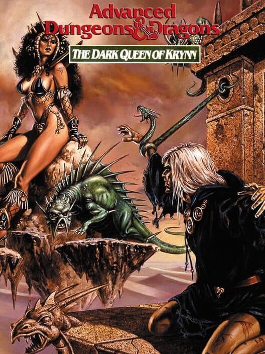 Обложка The Dark Queen of Krynn