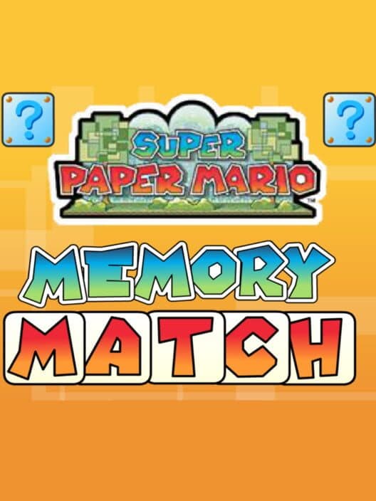 Обложка Super Paper Mario Memory Match