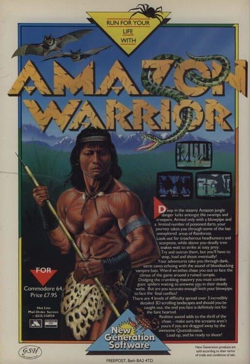 Обложка Amazon Warrior