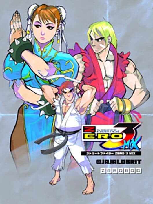 Обложка Street Fighter Zero 3 Mix